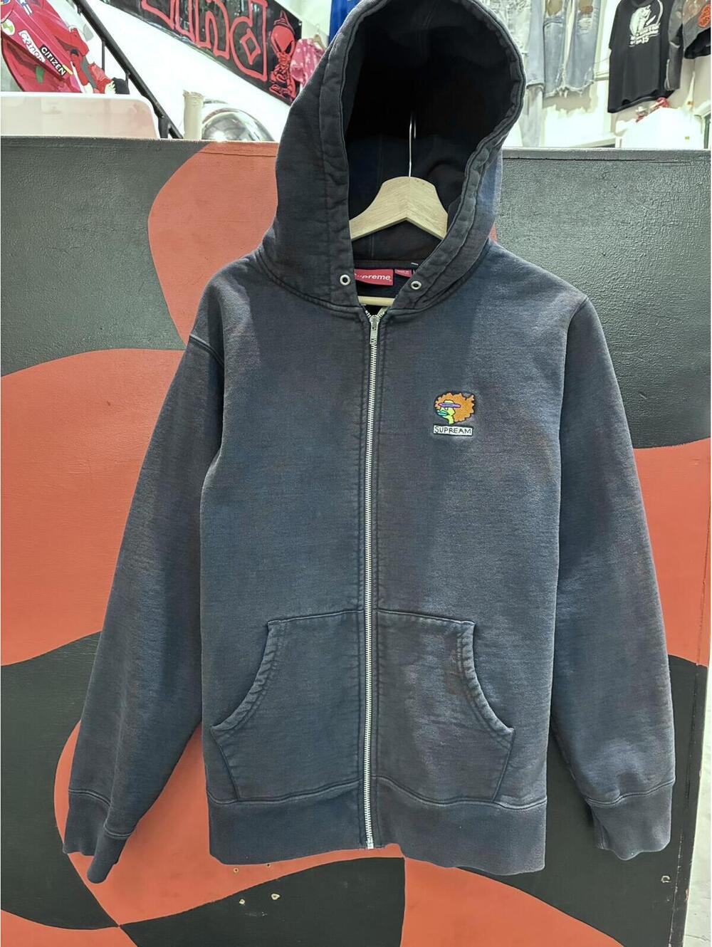 Supreme SUPREAM mark gonzales cartoon hoodie m 22x25